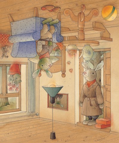 Zwei Kaninchen von Kestutis Kasparavicius